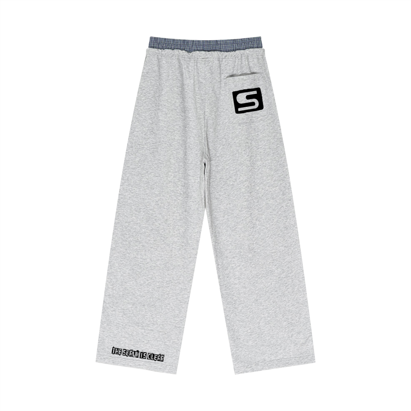 Clear SERUM grey contrast sweatpants