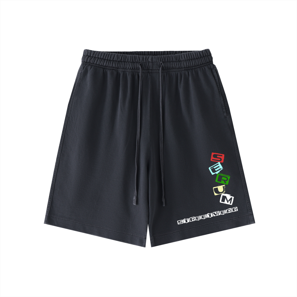 Clear SERUM shorts multi-color