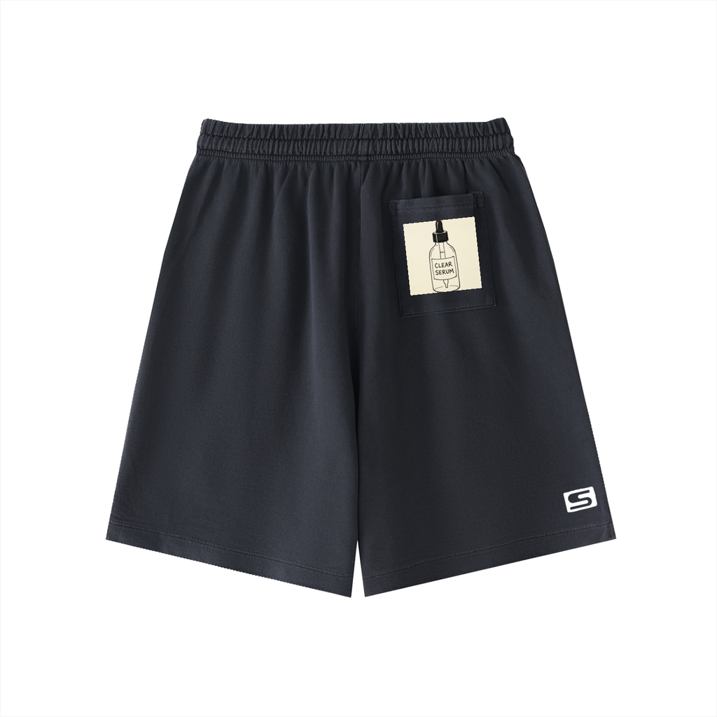 Clear SERUM shorts multi-color