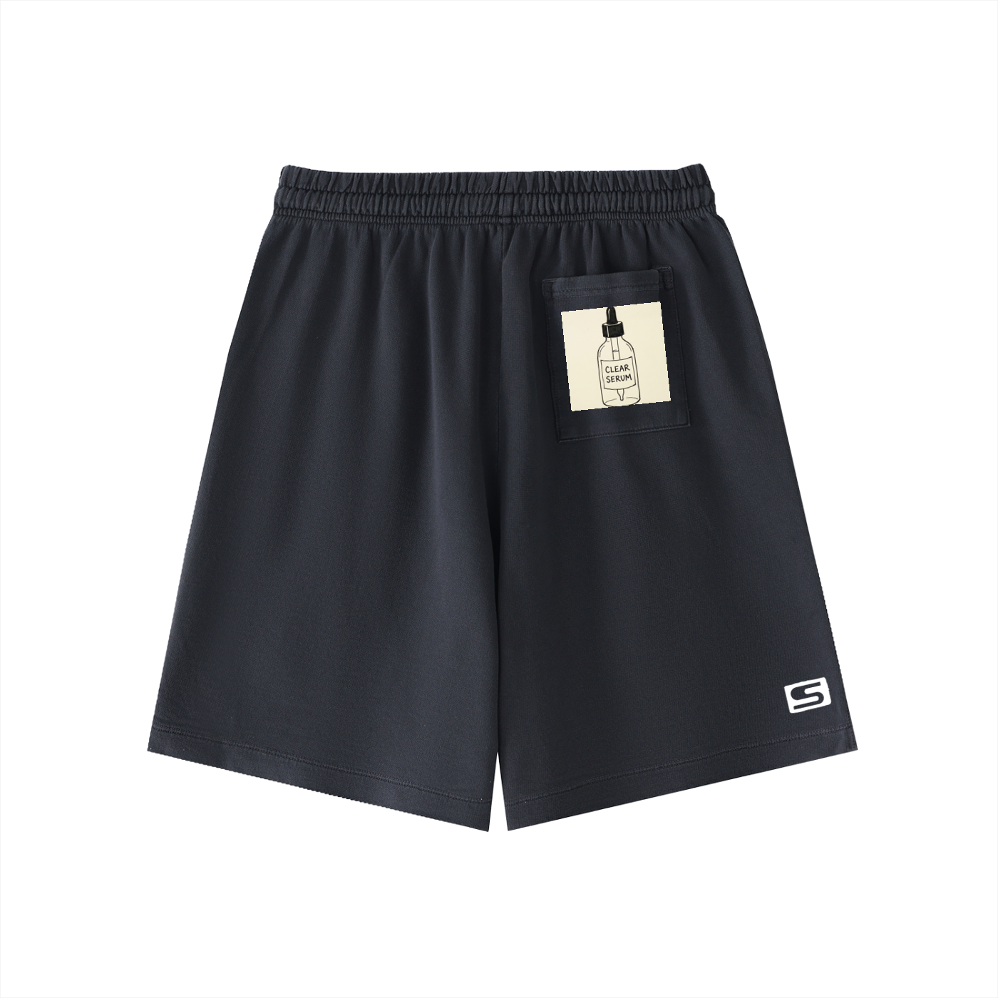 Clear SERUM shorts multi-color