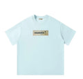 Clear SERUM box logo T-Shirt blue