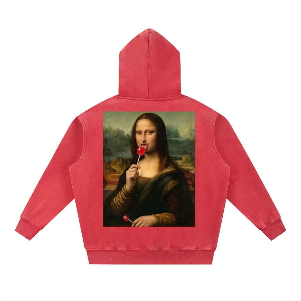 Clear SERUM red hoodie