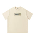 Clear SERUM box logo T-Shirt mild apricot