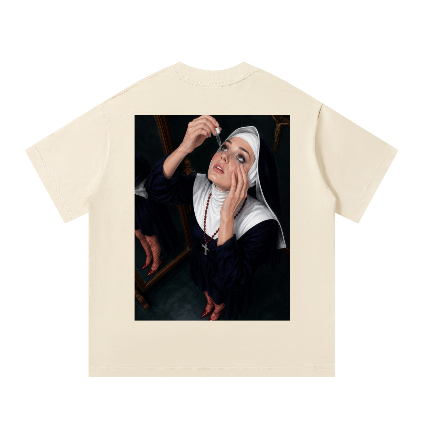 Clear SERUM mild apricot T-Shirt