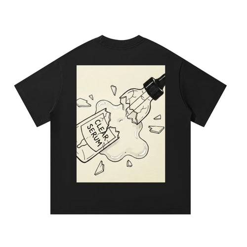 Clear broken SERUM bottle T-Shirt